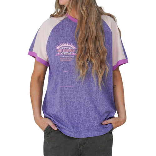 Notice The Reckless Scenic Route Raglan Oversized T-shirt