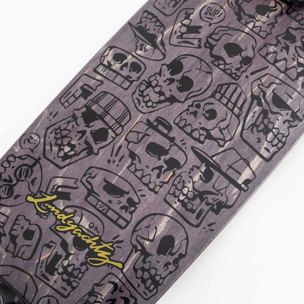 Landyachtz Schooner Skull Jam Complete Skateboard