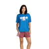 Volcom Womens Stone Throw T-shirt - Blue