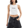 Vans Womens Blur Fitted Crop Tank - White