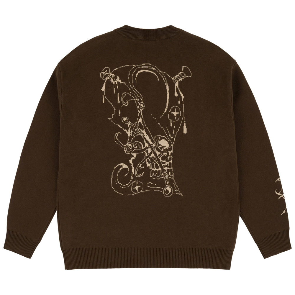 Souvenir X Balti Skull Jaquard Sweater