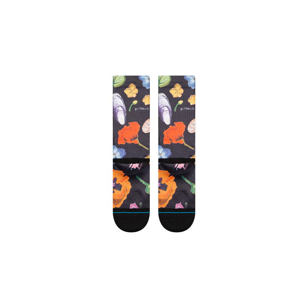 Stance Poly Blend Lucias Floral Crew Sock