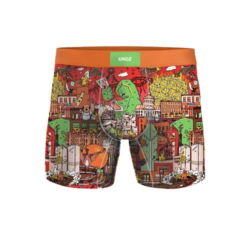 Undz Classic The Great Bagel On Fire Underwear