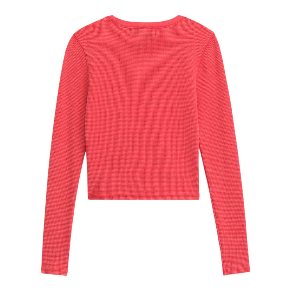 Vans Women's Teri Waffle Long Sleeve T-shirt