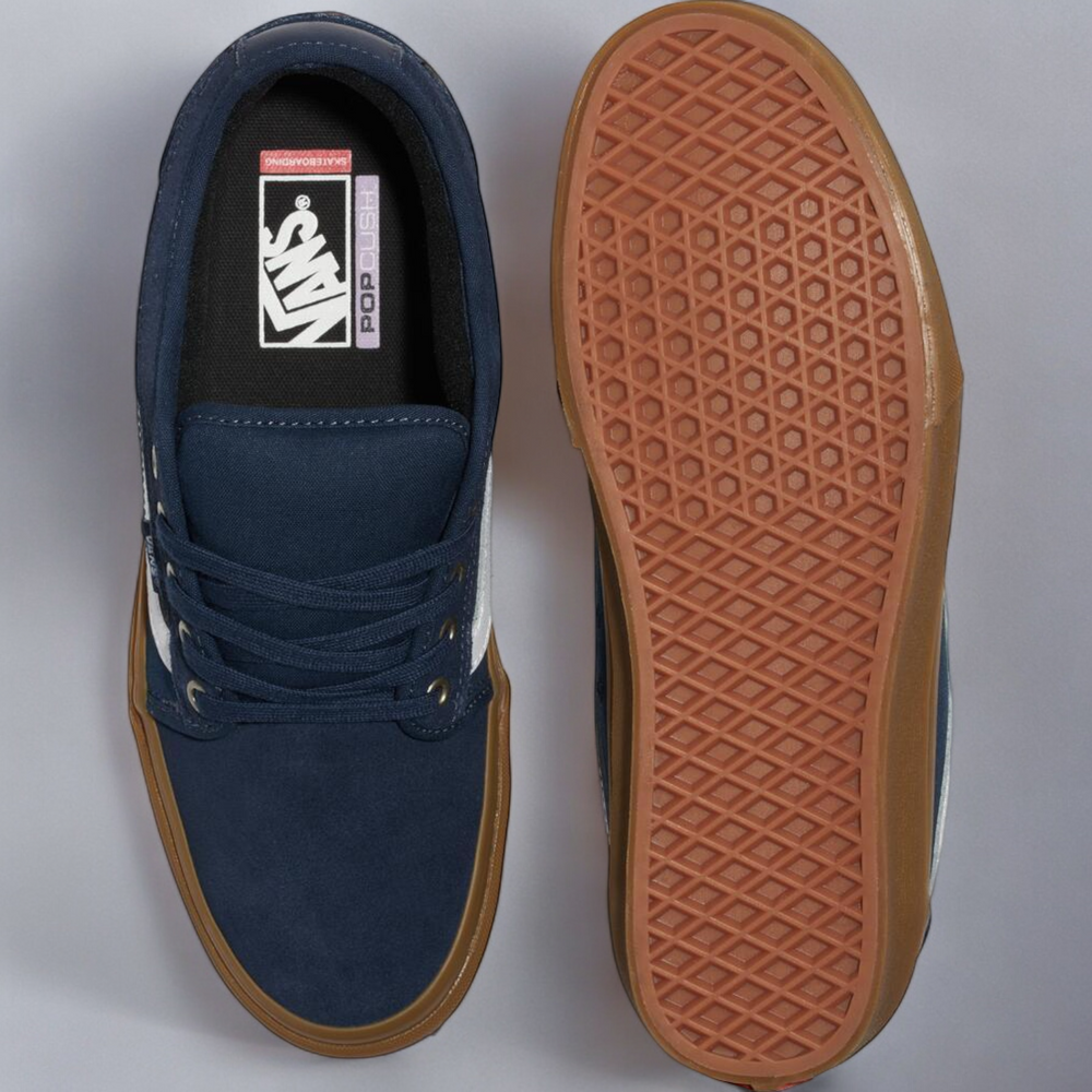 Chaussure Vans Skate Chukka basse à rayures latérales