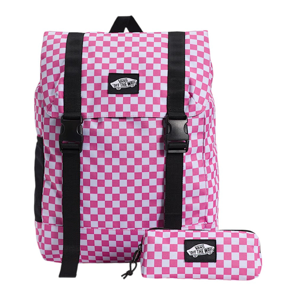 Vans Utility Backpack CHECKERBOARD Pink