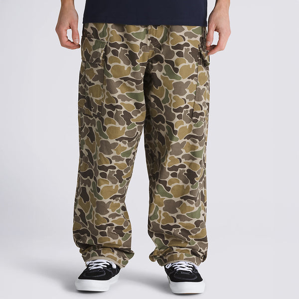 パンツ argue HUNTER CAMO MOV UTILITY PANTS VansBoysRangeCargoBaggyTapered