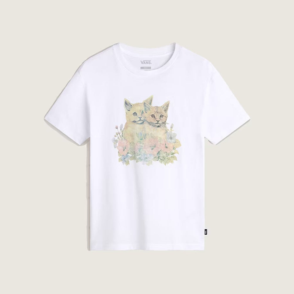 T-shirt à manches courtes surdimensionné Vans Smitten pour femme