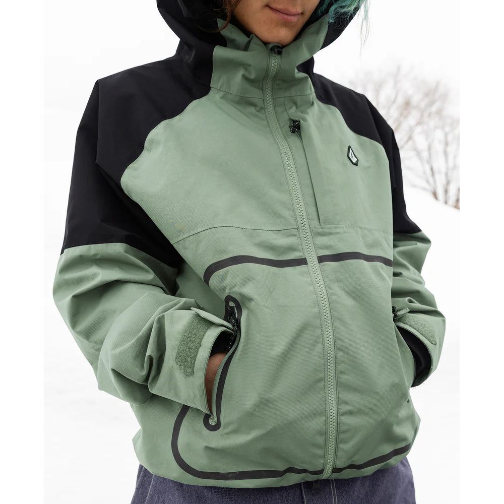 Veste d'hiver pour femme Volcom Revna 20K Shell