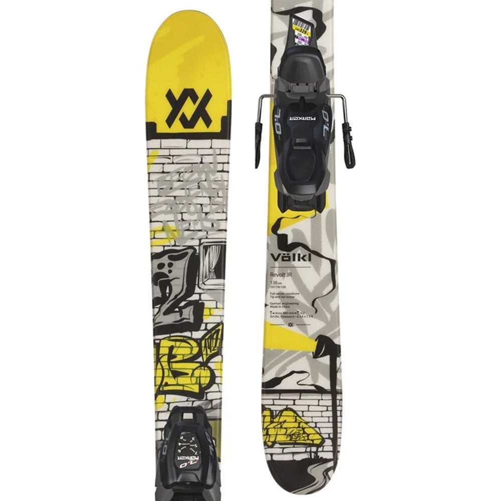 Volkl Recolt Jr Ski with 7.0 Motion Jr Binding