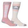 Burton Women's Weekend Midweight Socks 2-Pack