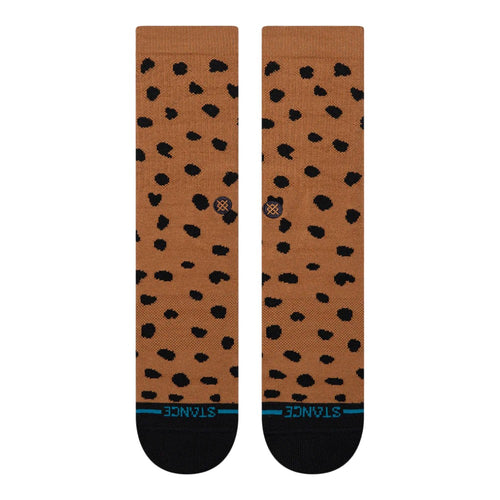 Stance Women's Leopard Crew Socks
