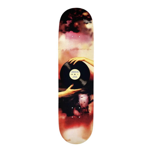 April Ronnie Kessner Record Skateboard Deck 8.25