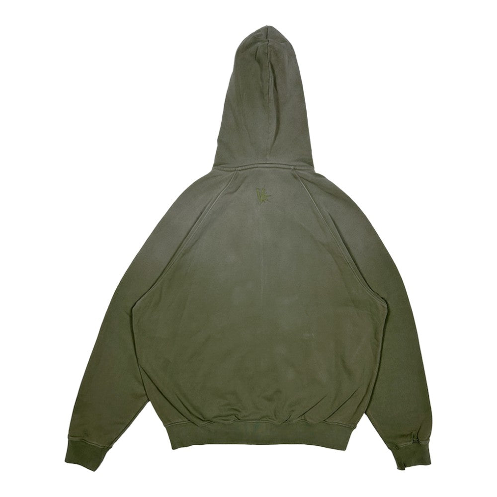 Vulgus365 Cycle Zip Hoodie (washed olive)