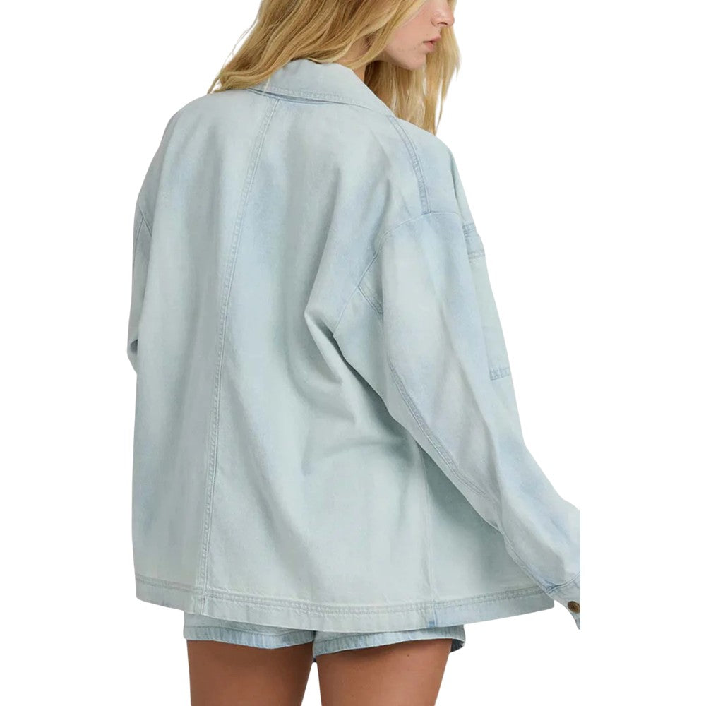 Billabong Women's Jade Saltwashed Ls Shirt