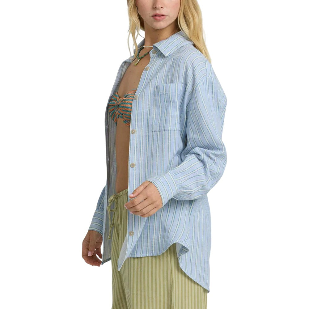 Billabong Women's Wanderer Printed Ls Shirt