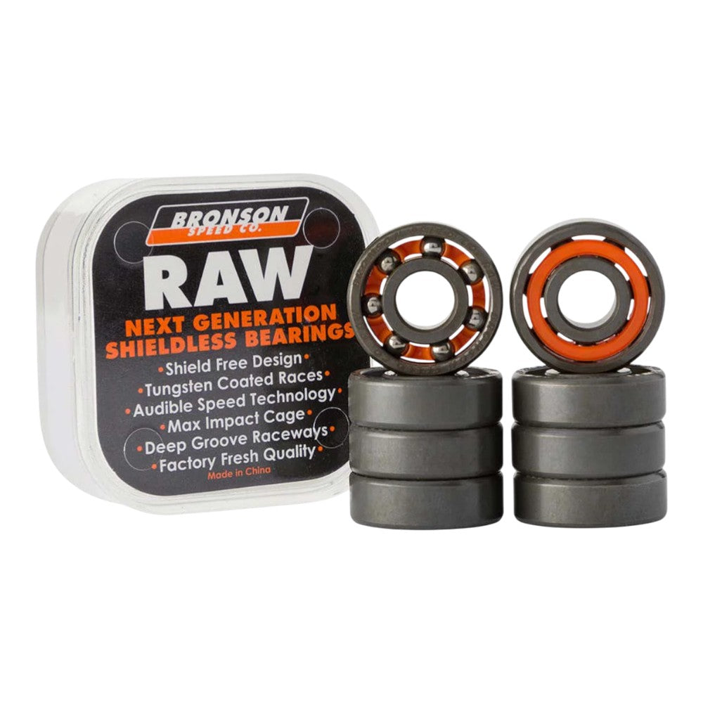 Bronson Skateboard Bearings Raw