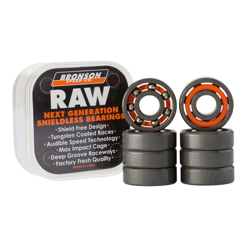 Bronson Skateboard Bearings Raw