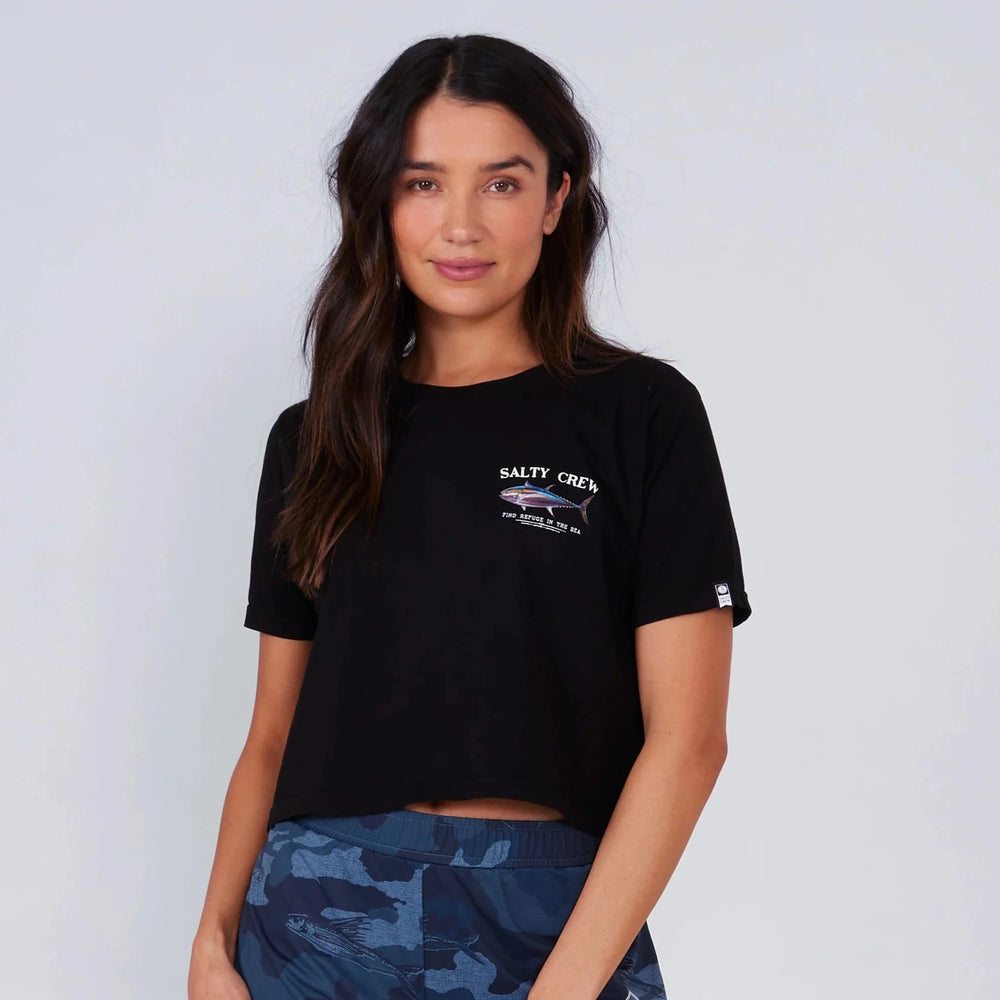 Salty Crew Big Blue Crop Tee