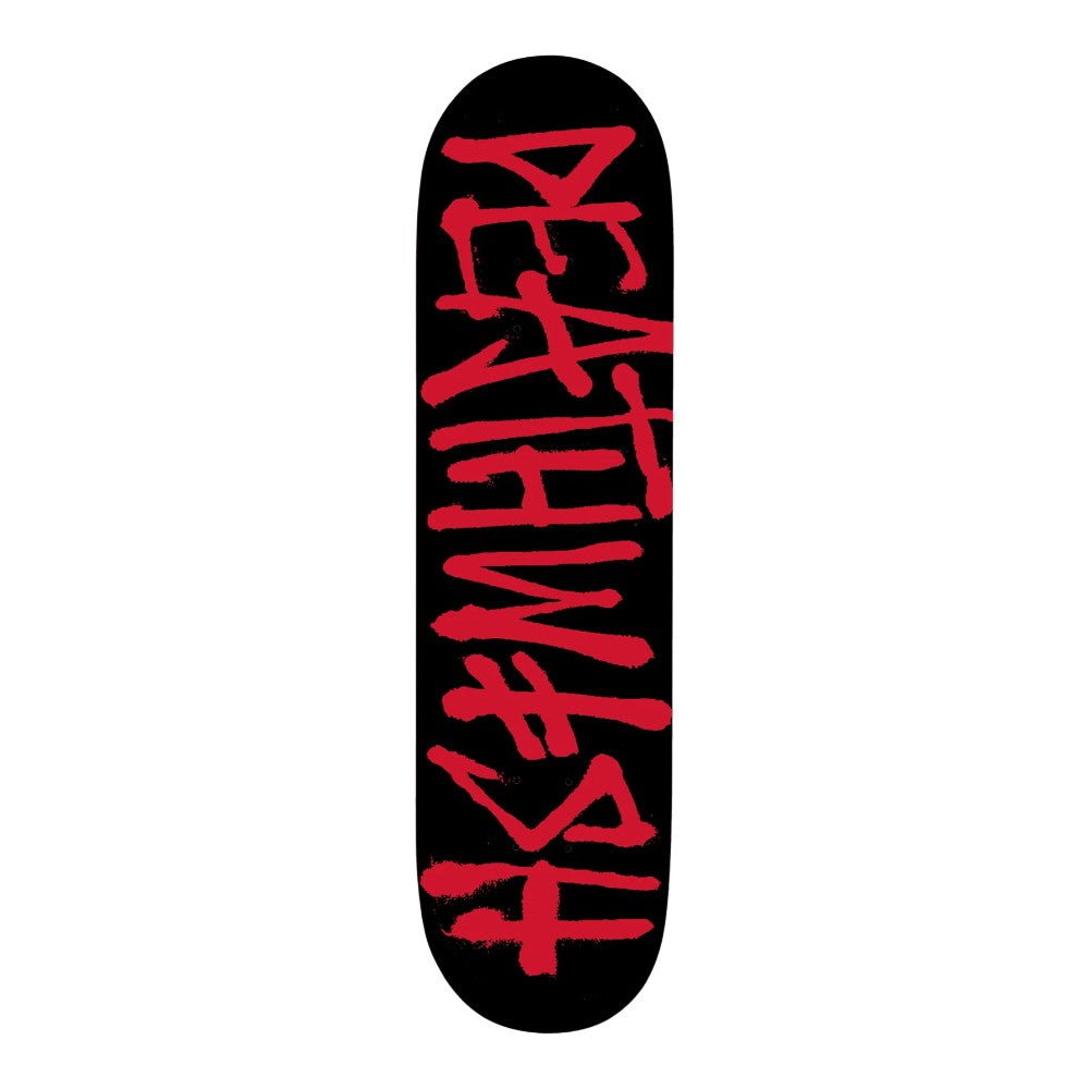 Planche de skateboard Deathwsh Deathspray Noire Rouge 8.25