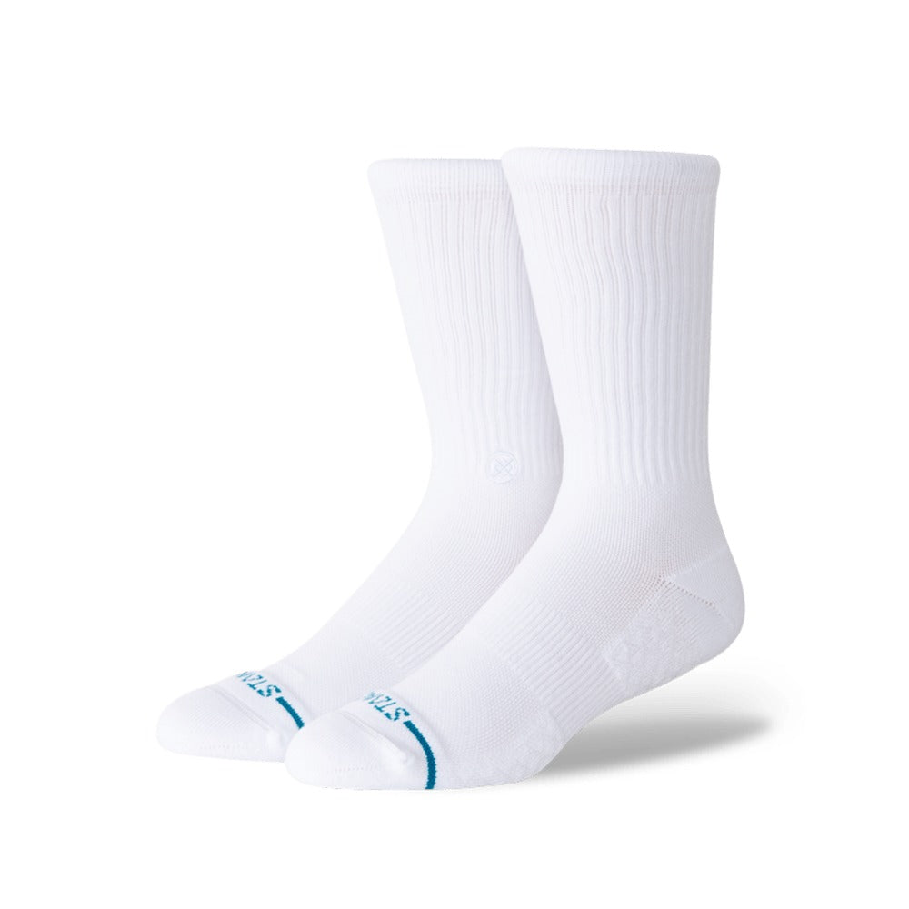 Stance Signature Crew Socks - White