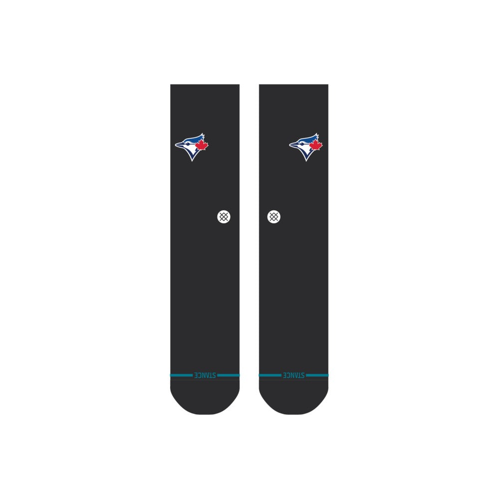 Stance MLB Toronto Blue Jays Crest Crew Socks - Black