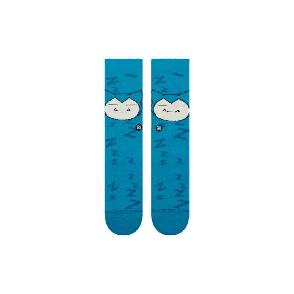 Stance Pokémon Snorlax Sleepy Crew Socks - Teal