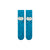 Stance Pokémon Snorlax Sleepy Crew Socks - Teal