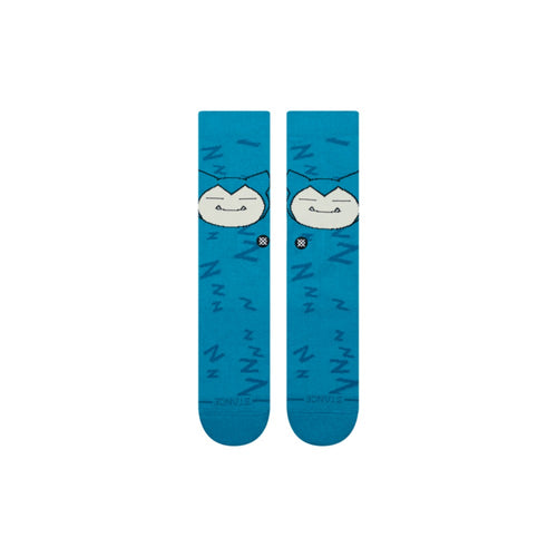 Stance Pokémon Snorlax Sleepy Crew Socks - Teal