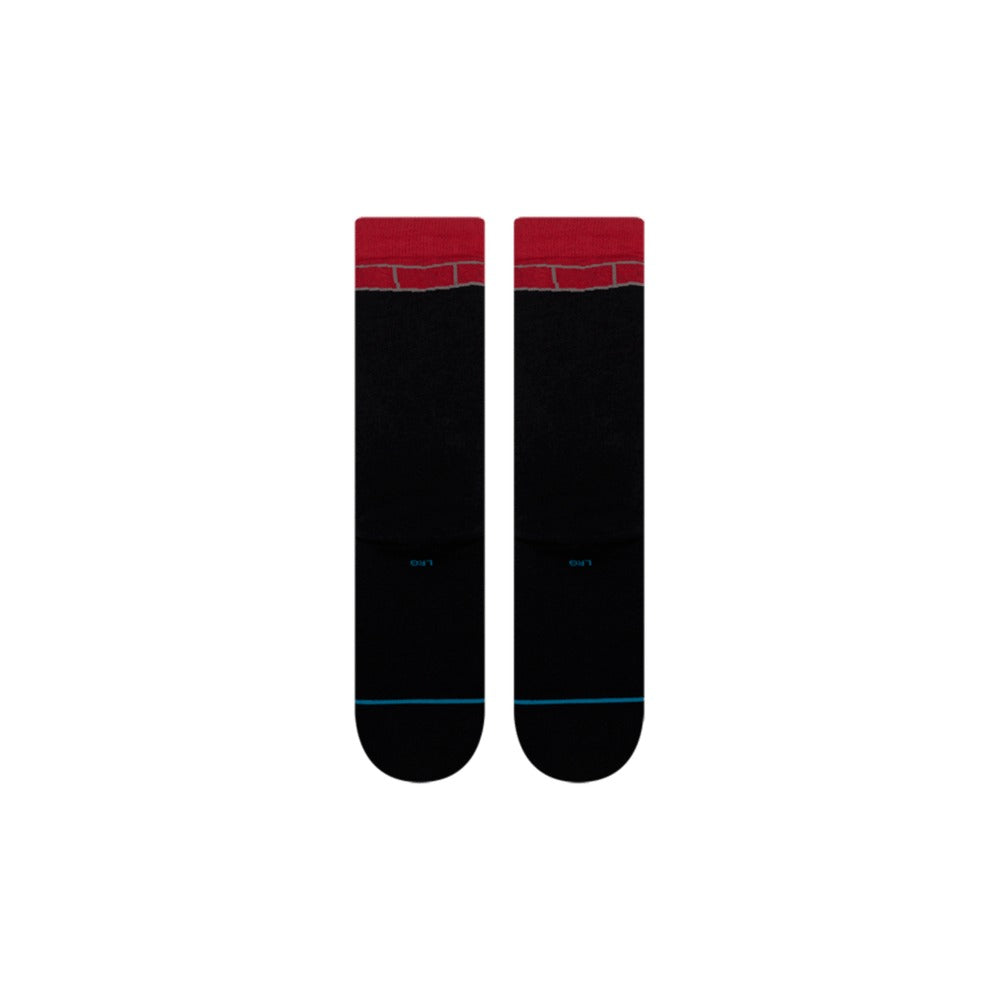 Stance Grinch Down The Chimney Crew Socks - Black
