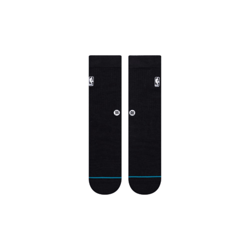 Stance NBA Logoman Crew Socks - Black