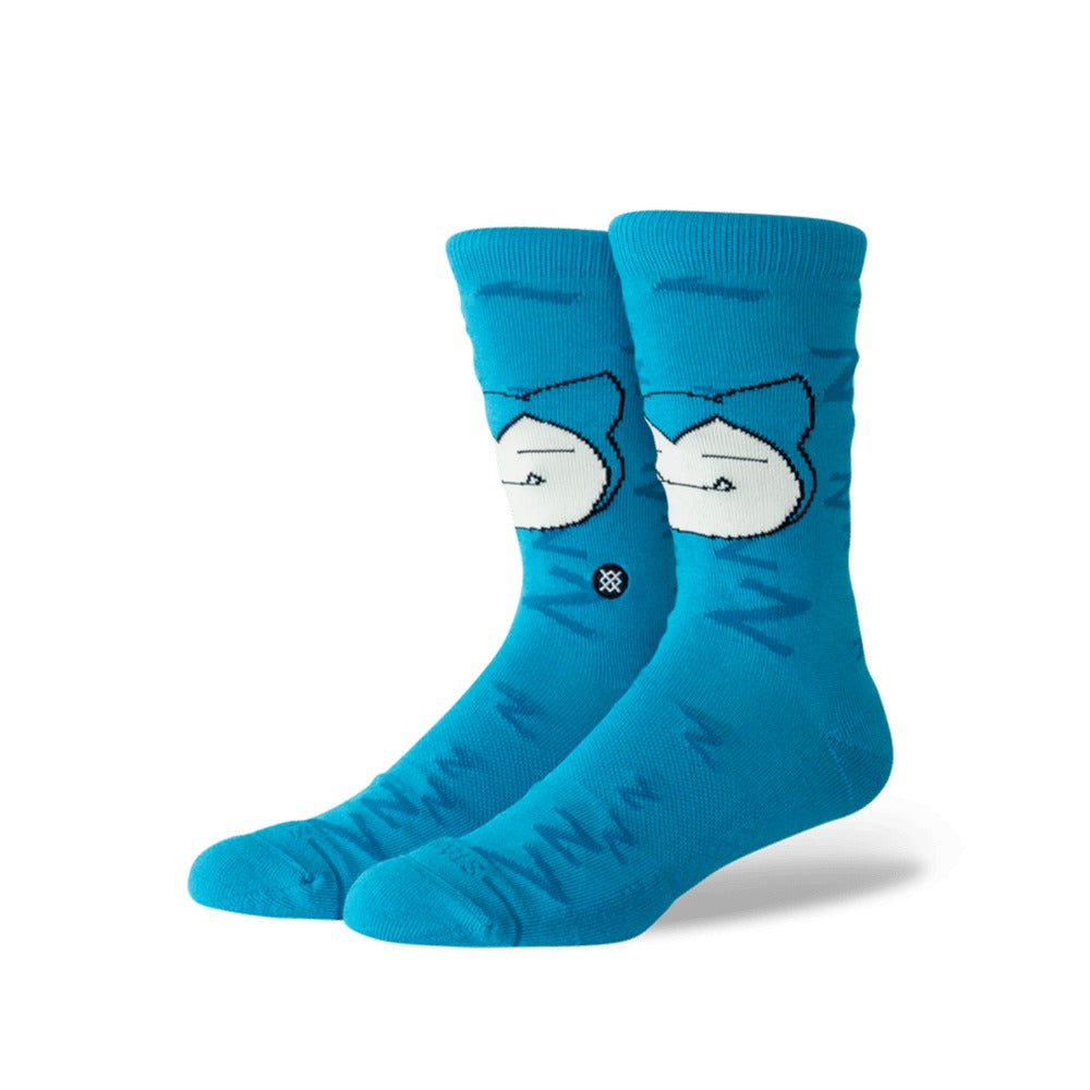 Stance Pokémon Snorlax Sleepy Crew Socks - Teal