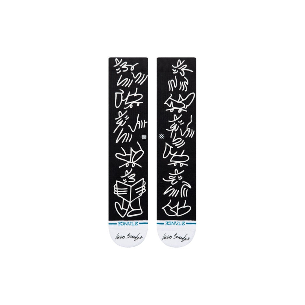 Stance Lucas Beaufort Lucas Crew Socks - Black