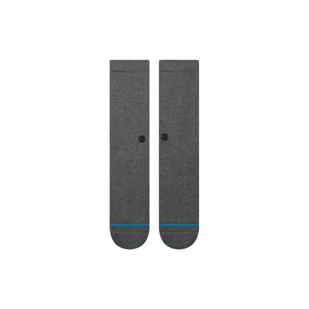Stance Signature Crew Socks - Black Heather