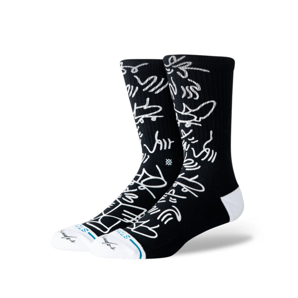 Stance Lucas Beaufort Lucas Crew Socks - Black