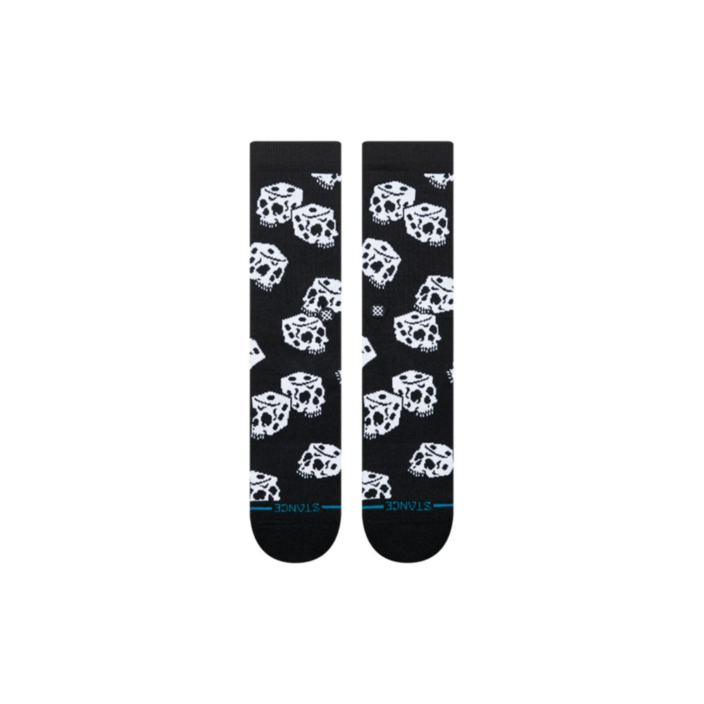 Stance Die Up Crew Socks - Black
