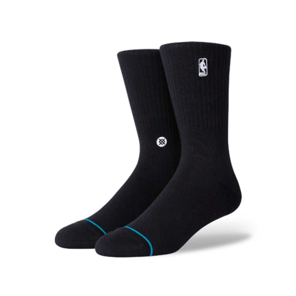Stance NBA Logoman Crew Socks - Black