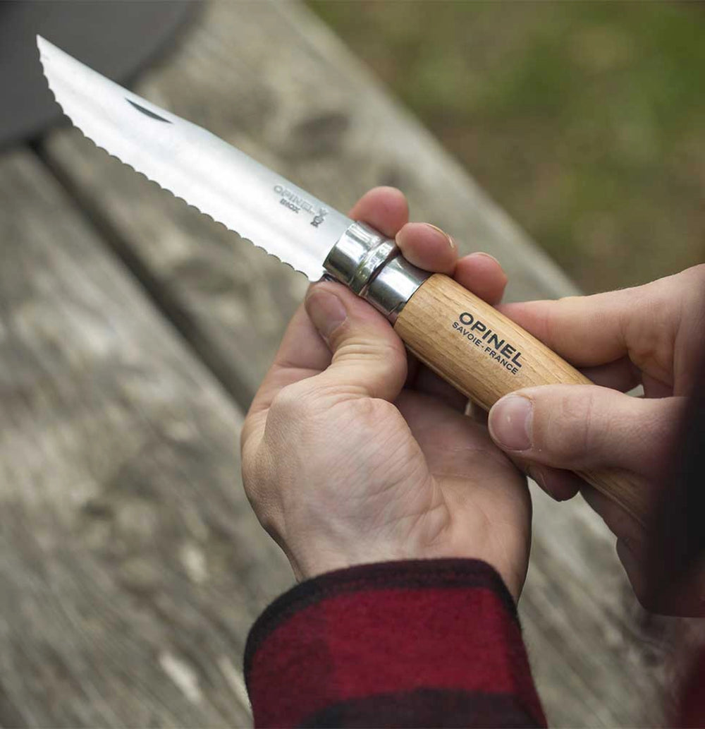 Couteau de cuisine pliant Opinel Camp