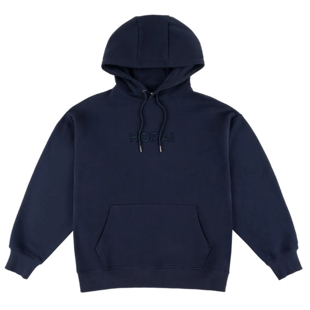 Horai Reverse Fleece Embroidered Hood