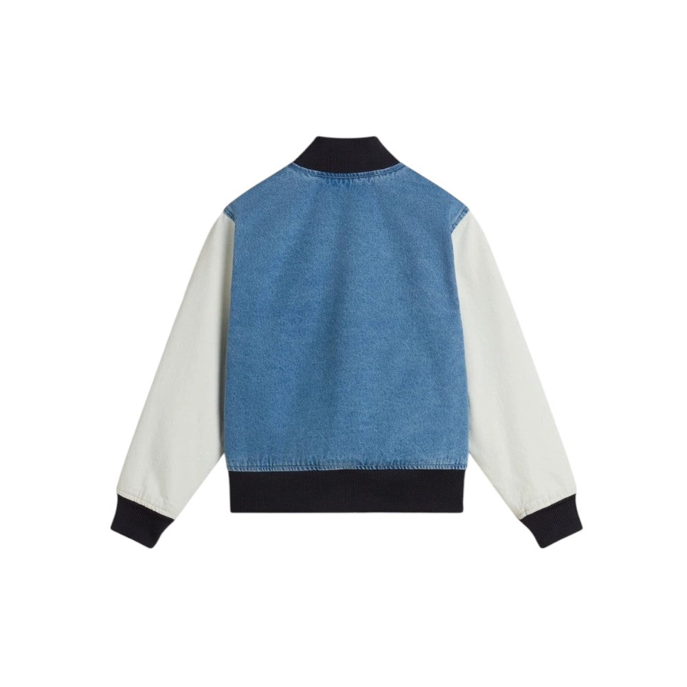 Vans Boys Denim Baseball Jacket