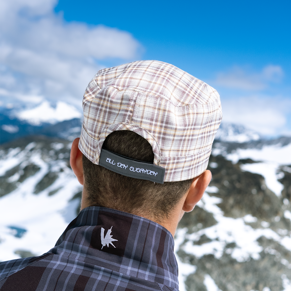 Casquette Vulgus365 Cadet (carreaux beiges)