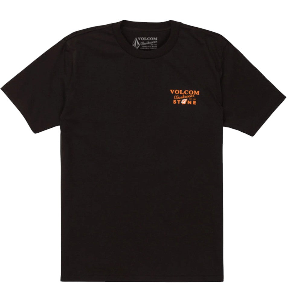 T-shirt manches courtes de travail Stone Talon pour homme Volcom