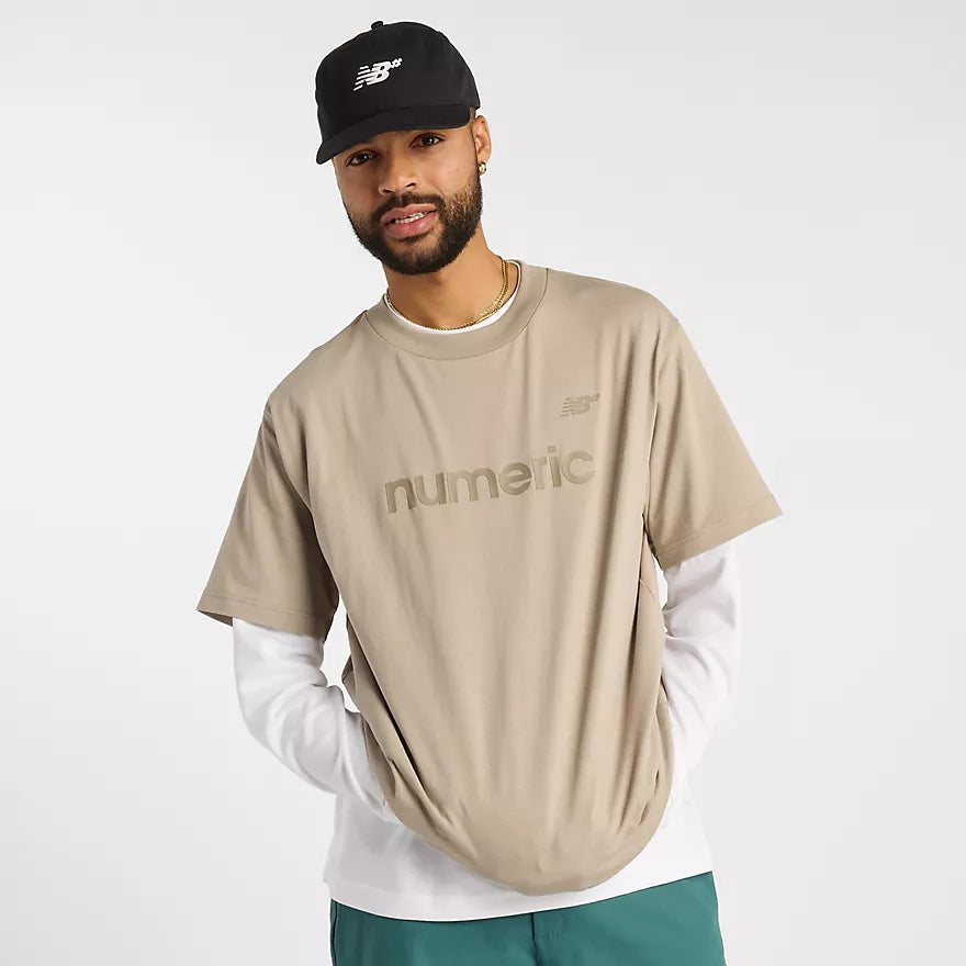 New Balance Numeric Athletic Cotton Short Sleeve Tee