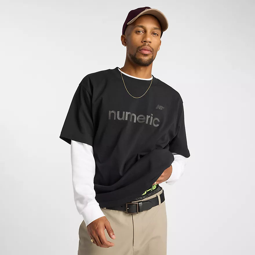 New Balance Numeric Athletic Cotton Short Sleeve Tee