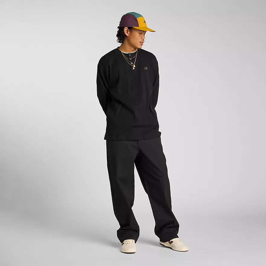 New Balance Waffle Knit Longsleeve Henley