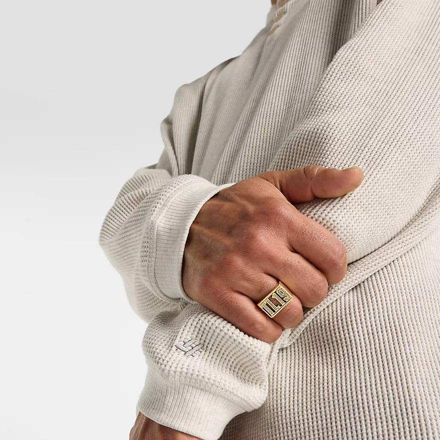 New Balance Waffle Knit Longsleeve Henley