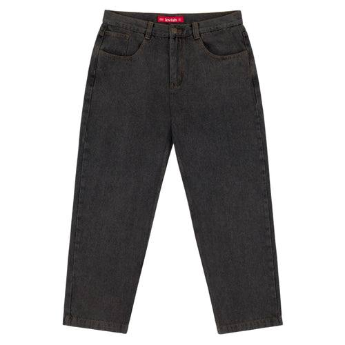 Pantalon en jean Loviah Og baggy délavé à l'acide, 5 poches