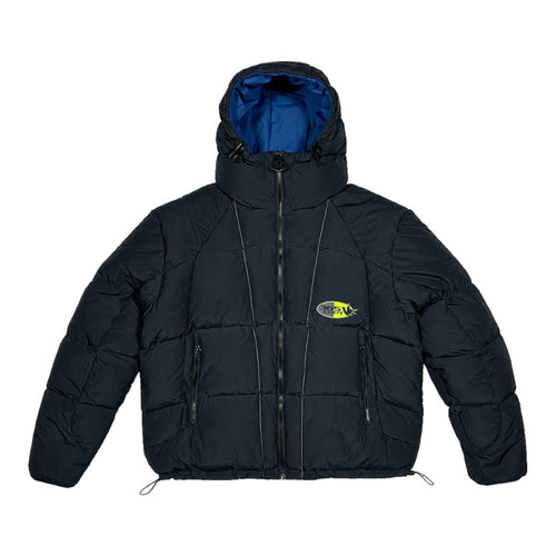 Vulgus equipement reversible down jacket (black/navy)