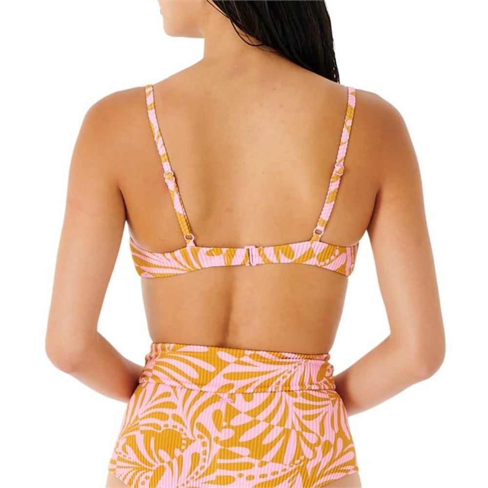 Rip Curl Women's Afterglow Swirl Bralette Bikini Top