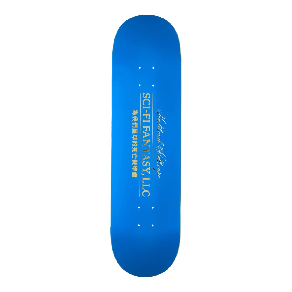 Planche de skateboard « Paysage infernal néolibéral de science-fiction et de fantasy » 8.5
